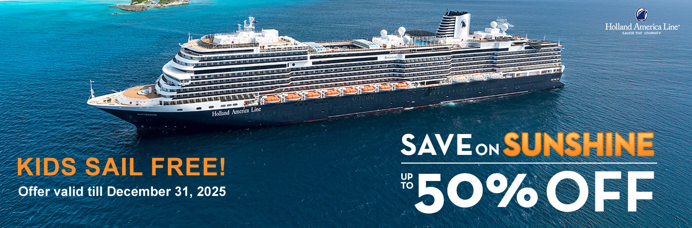 Holland America Early booking offer Holland America Early booking offer