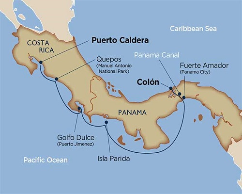7 Days - Costa Rica & Panama Canal [Puerto Caldera to Colon]