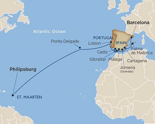 22 Days - Star Collector: Atlantic Interludes & Iberian Indulgences[ Maarten to Barcelona]