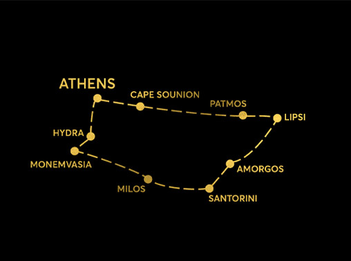 8 Days - GASTRONOMY GREEK ISLAND CRUISE: THE DELMONICO WAY AT SEA[Athens to Athens]