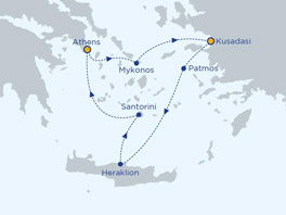 Iconic Aegean Summer - 3 Nights [Athens to Athens]