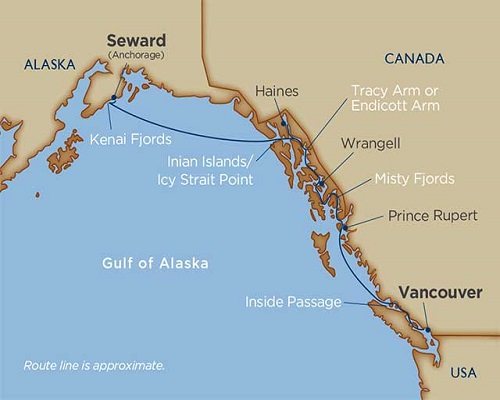 10 Days - Alaskan Splendors [Seward [Anchorage] to Vancouver]