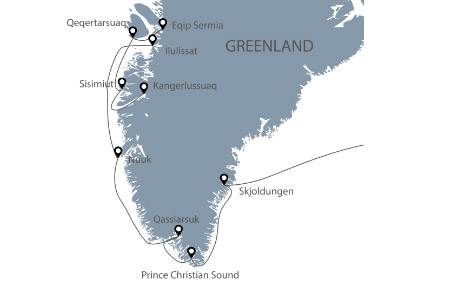 In the wake of Eric the Red - From Iceland to Greenland