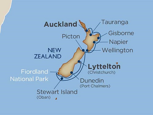 12 Days - Wildlife & Wines of New Zealand [Auckland to Lyttlelton (Christchurch)]