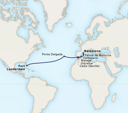 15-Day Passage To Spain