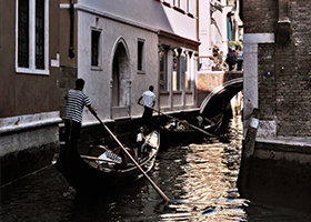 Venice, Italy / Disembark and Head into Venice