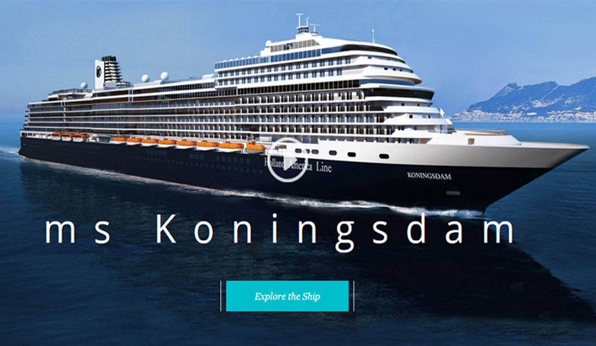 MS Koningdam-Cruise Ship Booking | Holland America Line Koningdam ...