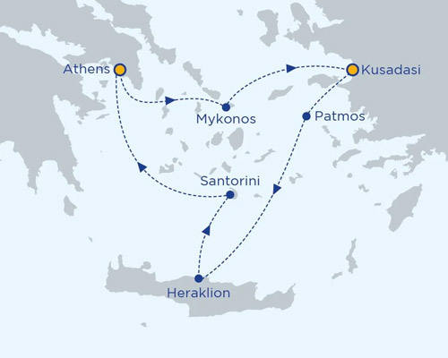 Iconic Aegean Summer from Kusadasi - 4 Nights [Kusadasi to Kusadasi]