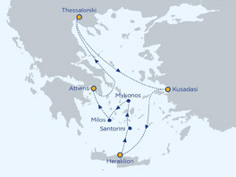 Idyllic Greece - 7 Nights [Athens to Athens]