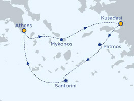 Iconic Greek Islands - 3 Nights [Athens to Athens]